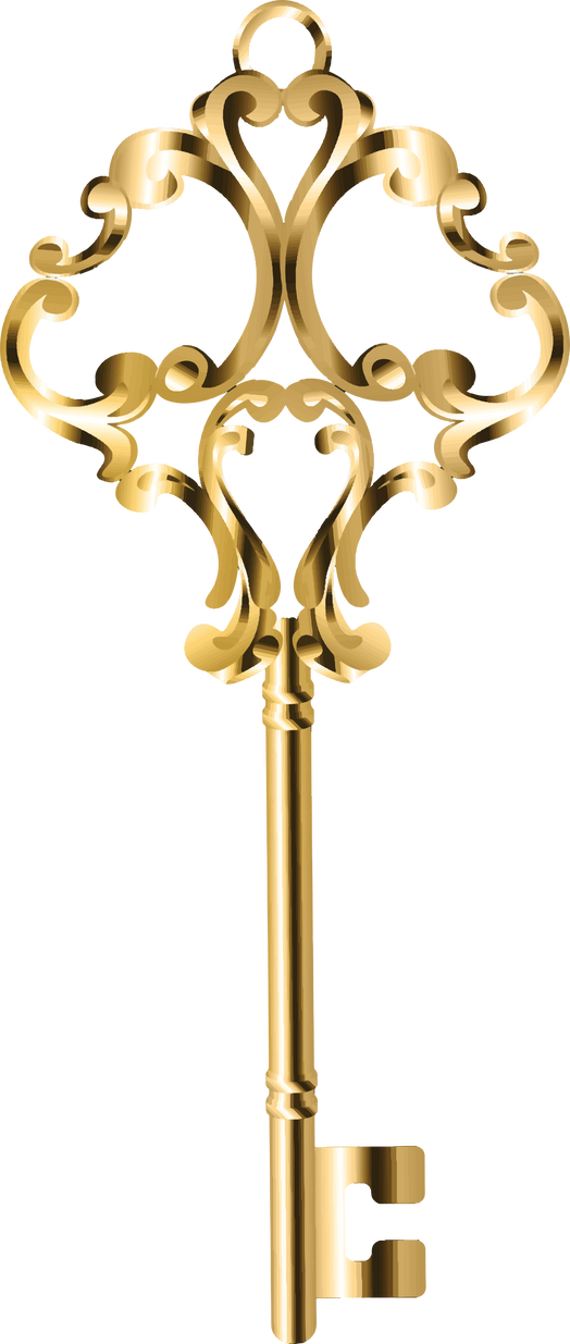 Gold Key Transparent